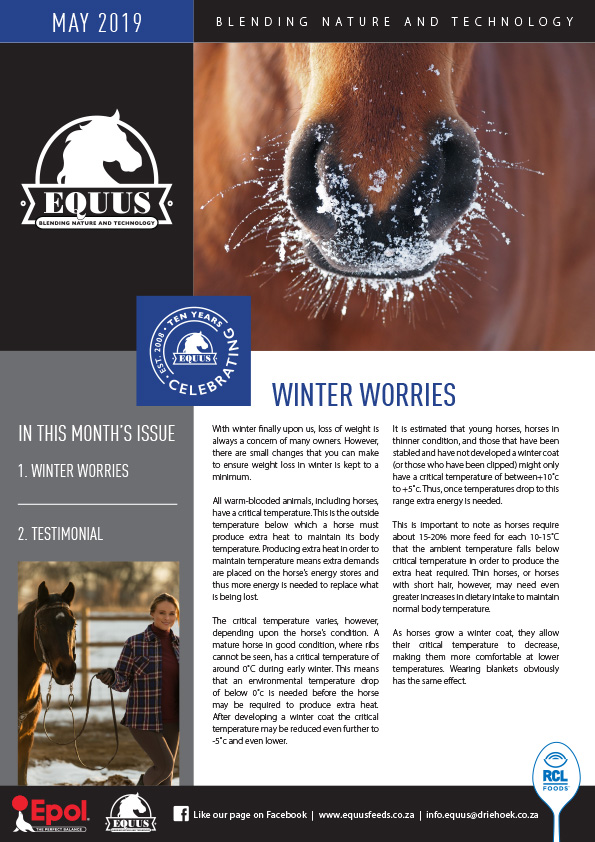 Equus Newsletter May